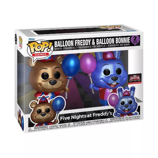  Funko Five Nights at Freddy's 4 Figure Pack(2 Set), 2 : Toys &  Games