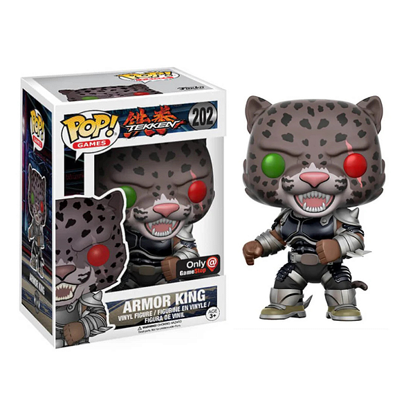 Funko Pop! Games Tekken Armor King 202 Exclusivo