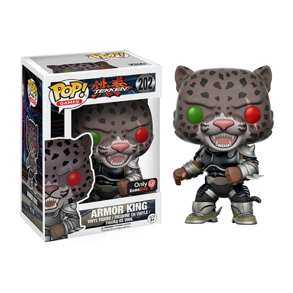 Funko Pop! Games Tekken Armor King 202 Exclusivo