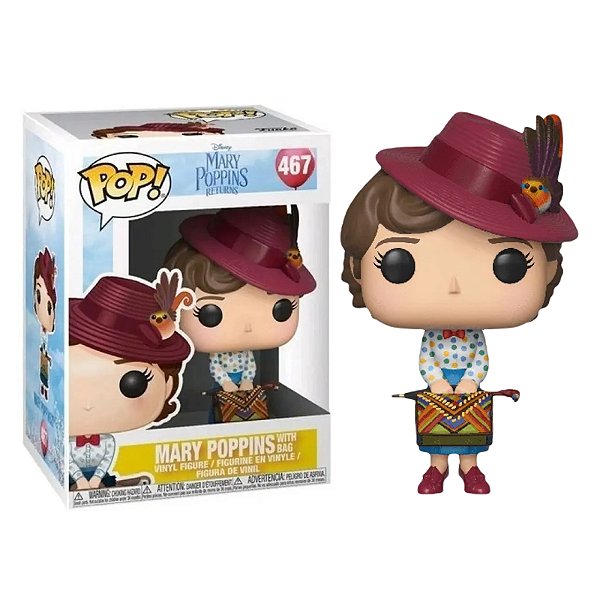 Funko Pop! Filme Disney Mary Poppins With Bag 467