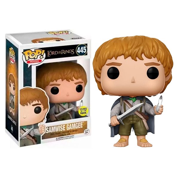 Funko Pop! Filme The Lord Of The Rings / O Senhor Dos Aneis Samwise Gamgee 445 Exclusivo Glow