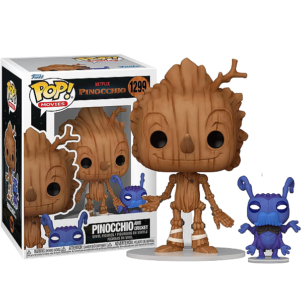 Funko Pop! Filme Pinoquio Pinocchio And Cricket 1299