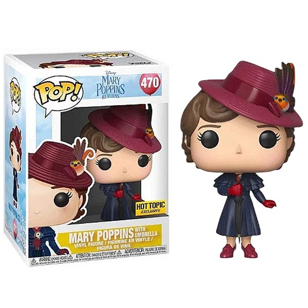Funko Pop! Filme Disney Mary Poppins 470 Exclusivo
