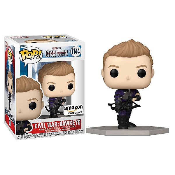 Funko Pop! Marvel Civil War Gaviao Arqueiro / Hawkeye 1144 Exclusivo