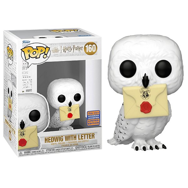 Funko Pop! Filme Harry Potter Hedwig With Letter 160 Exclusivo
