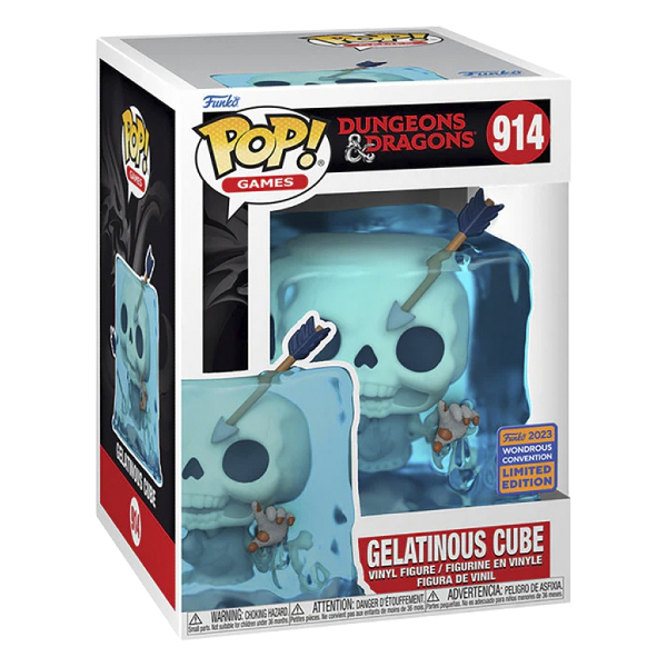 Funko Pop! Games Dungeons & Dragons Gelatinous Cube 914 Exclusivo