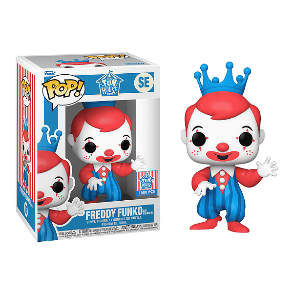 Funko Pop! Icons Freddy Funko As Clown SE Exclusivo