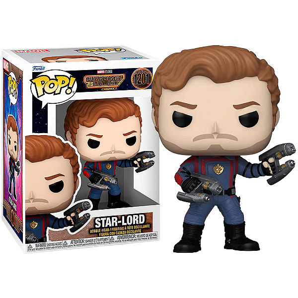 Funko Pop! Marvel Guardiões da Galáxia Star-Lord 1201