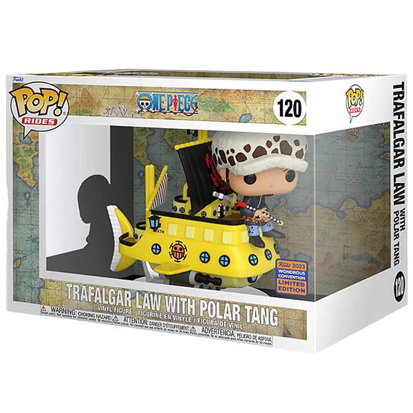Funko Pop! Animation One Piece Trafalgar Law With Polar Tang 120 Exclusivo