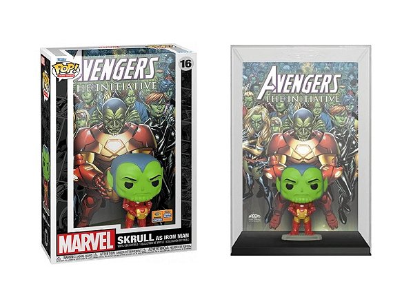 Funko Pop! Marvel Skrull As Iron Man 16 Exclusivo