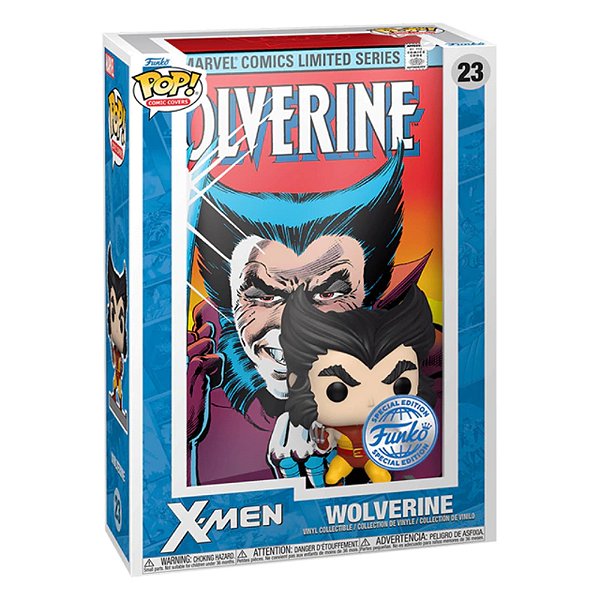 Funko Pop! Album Comic Covers Television Marvel X-Men Wolverine 23 Exclusivo