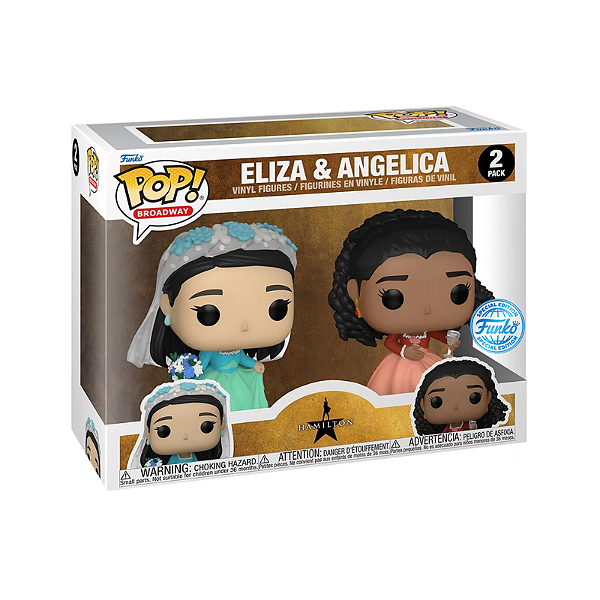 Funko Pop! Broadway Hamilton Eliza & Angelica 2 Pack Exclusivo