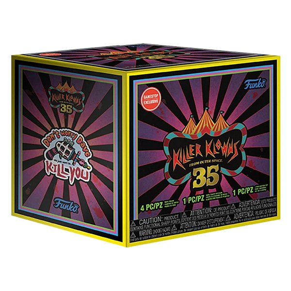 Funko Pop! Filme Palhaços Assassinos Killer Klowns Box Black Light Exclusivo