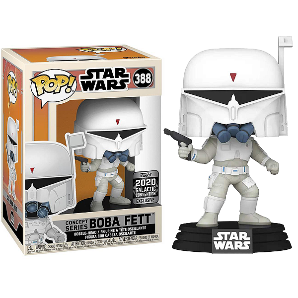 Funko Pop! Television Star Wars Concept Series Boba Fett 388 Exclusivo