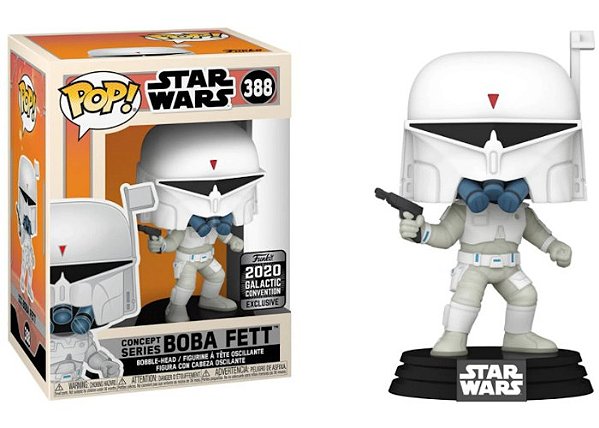 Funko Pop! Television Star Wars Concept Series Boba Fett 388 Exclusivo