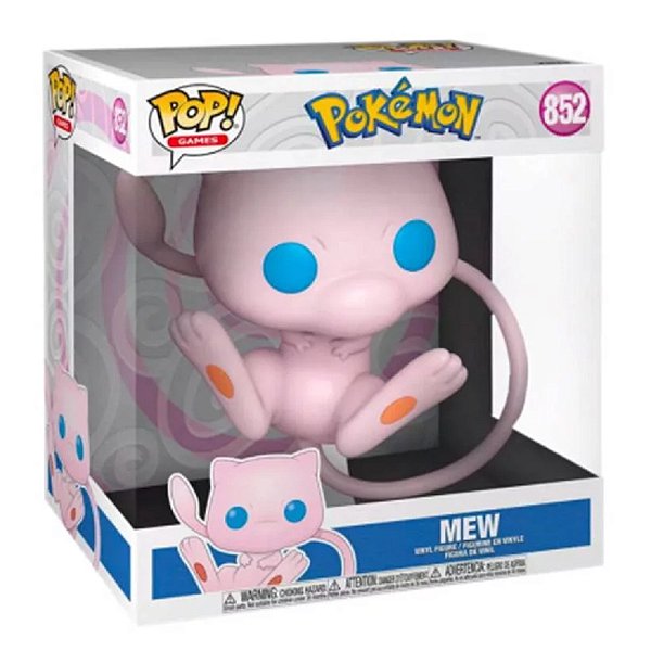 Funko Pop! Games Pokemon Mew 852 Exclusivo 10 Polegadas