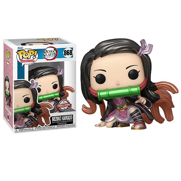 Funko Pop! Animation Demon Slayer Nezuko Kamado 868 Exclusivo Metallic