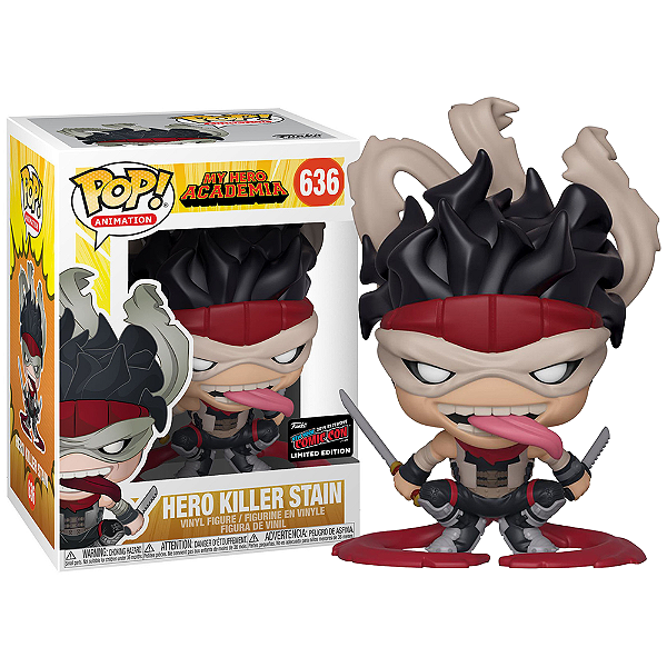 Funko Pop! Animation My Hero Academia Hero Killer Stain 636 Exclusivo