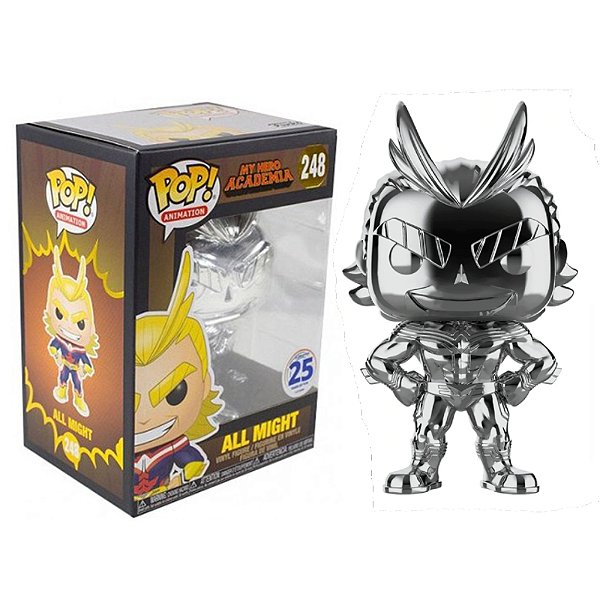 Funko Pop! Animation My Hero Academia All Might 248 Exclusivo Silver