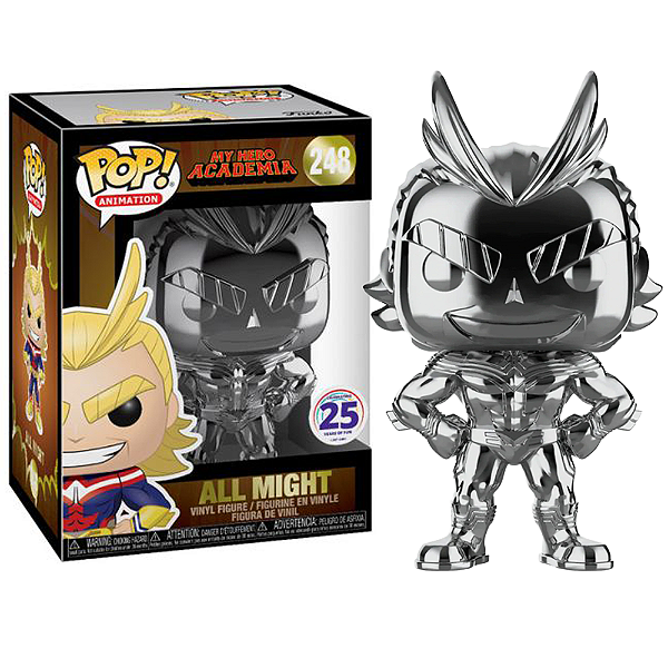 Funko Pop! Animation My Hero Academia All Might 248 Exclusivo Silver