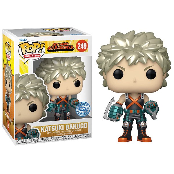 Funko Pop! Animation My Hero Academia Katsuki Bakugo 249 Exclusivo Metallic