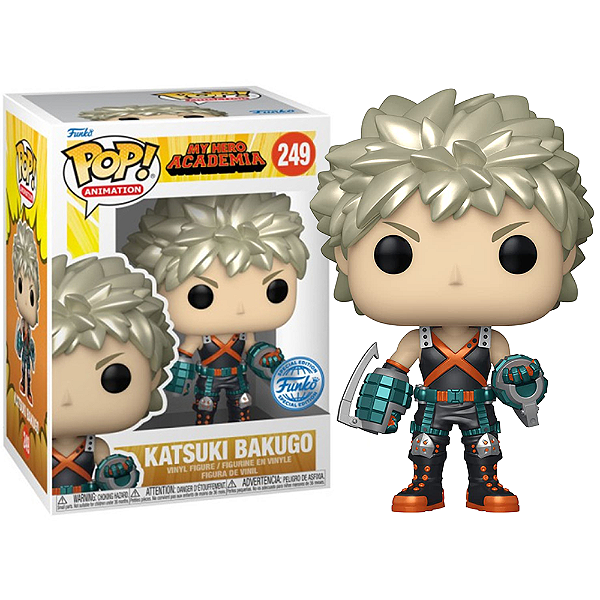 Funko Pop! Animation My Hero Academia Katsuki Bakugo 249 Exclusivo Metallic