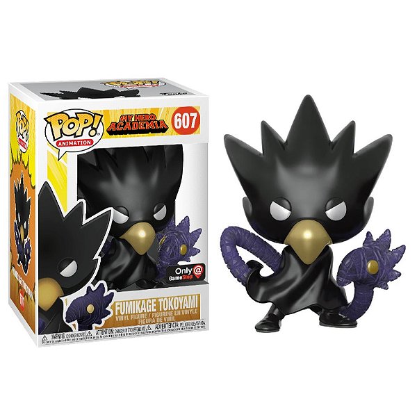 Funko Pop! Animation My Hero Academia Fumikage Tokoyami 607 Exclusivo Metallic