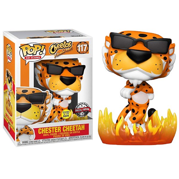 Funko Pop! Icons Cheetos Chester Cheetah 117 Exclusivo Glow