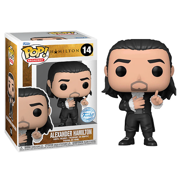 Funko Pop! Broadway Hamilton Alexander Hamilton 14 Exclusivo