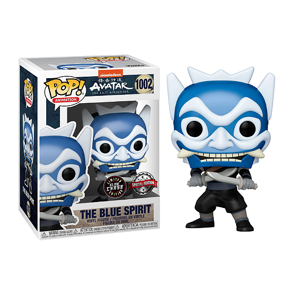 Funko Pop! Animation Avatar The Blue Spirit 1002 Exclusivo Chase
