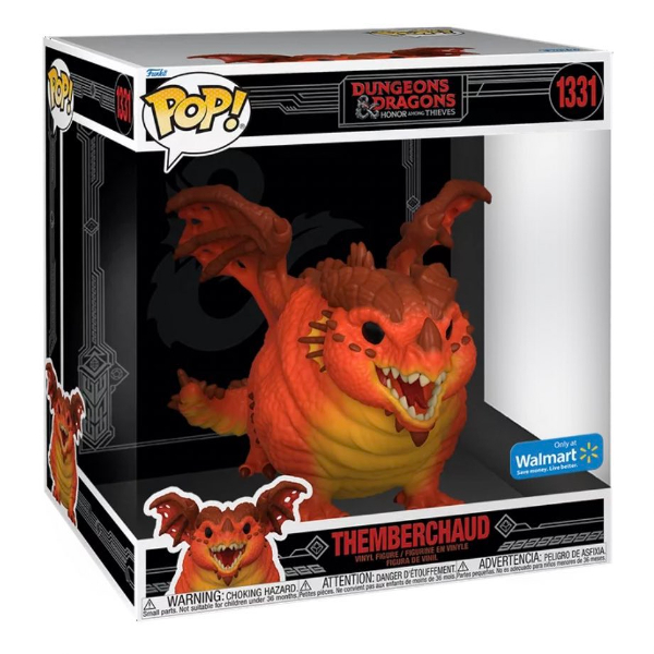 Funko Pop! Games Dungeons & Dragons Themberchaud 1331 Exclusivo 10 Polegadas