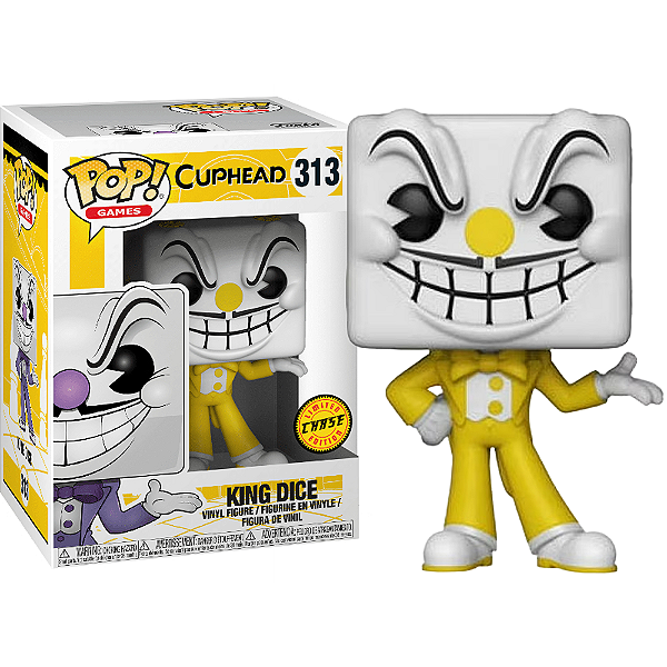 Funko Pop! Games Cuphead King Dice 313 Exclusivo Chase
