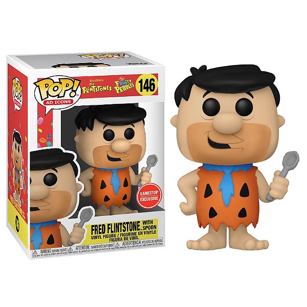 Funko Pop! The Flintstones Fred Flintstone 146 Exclusivo