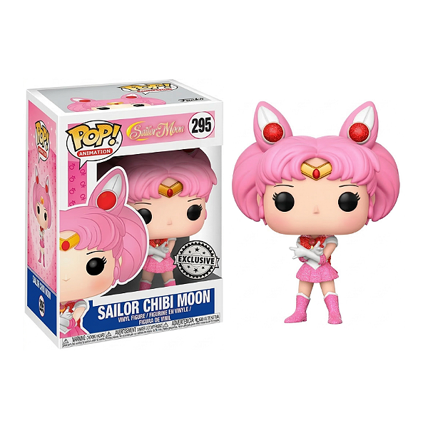 Funko Pop! Animation Sailor Moon Sailor Chibi Moon 295 Exclusivo Glitter
