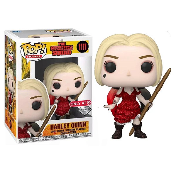Funko Pop! Filme The Suicide Squad Arlequina / Harley Quinn 1111 Exclusivo Diamond