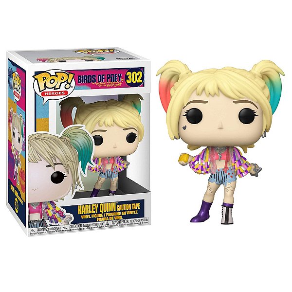 Funko Pop! Heroes Birds Of Prey Arlequina / Harley Quinn Tape 302