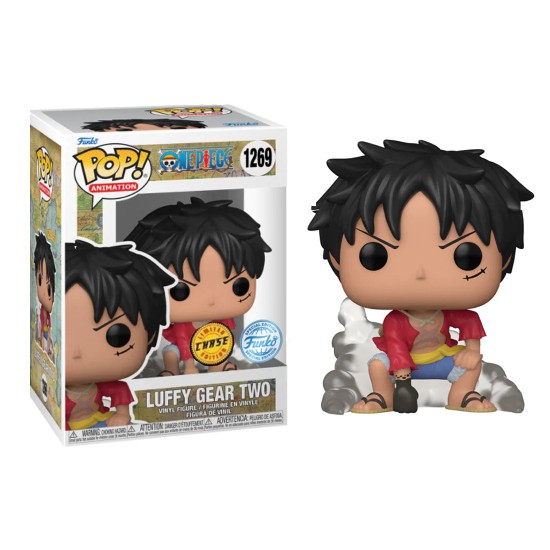 Funko Pop! Animation One Piece Luffy Gear Two 1269 Exclusivo Chase