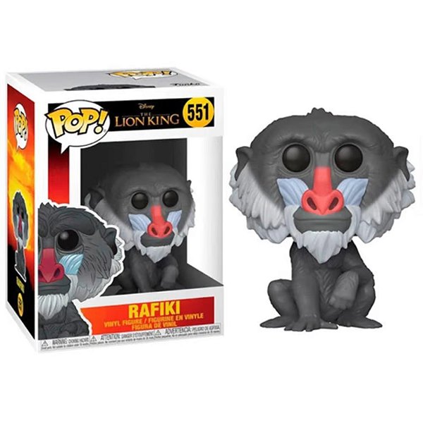 Funko Pop! Filme Disney O Rei Leao The Lion King Rafiki 551