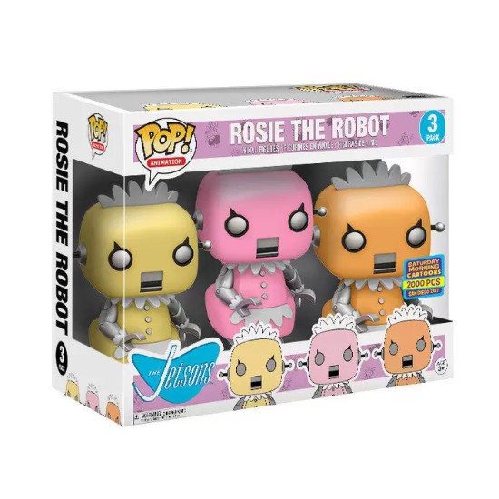 Funko Pop! Animation Hanna Barbera Rosie The Robot 3 Pack Exclusivo