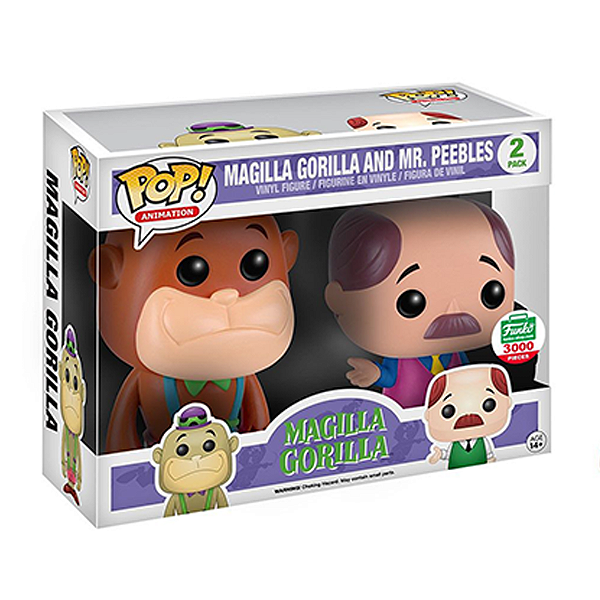 Funko Pop! Animation Hanna Barbera Magilla Gorilla And Mr Peebles 2 Pack Exclusivo