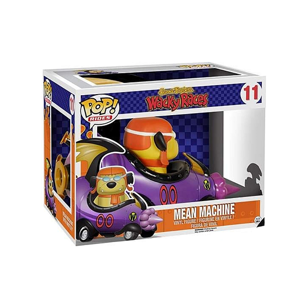 Funko Pop! Rides Hannah Barbera Corrida Maluca Wacky Races Mean Machine 11