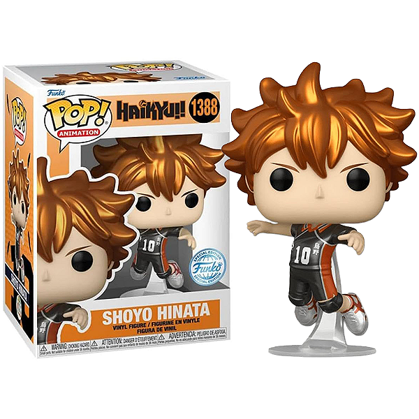 Funko Pop! Animation Haikyu Shoyo Hinata 1388 Exclusivo Metallic