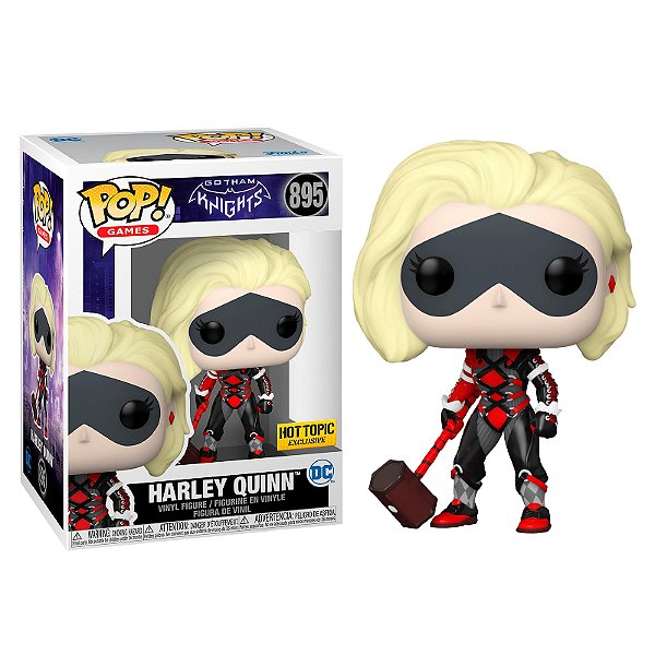 Funko Pop! Games Dc Comics Gotham Knights Arlequina / Harley Quinn 895 Exclusivo