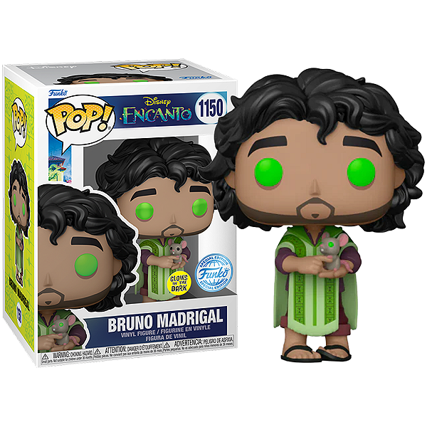 Funko Pop! Disney Encanto Bruno Madrigal 1150 Exclusivo Glow
