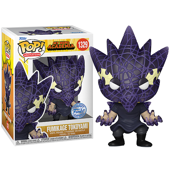 Funko Pop! Animation My Hero Academia Fumikage Tokoyami 1329 Exclusivo