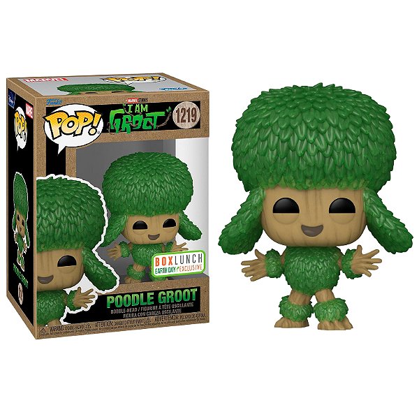 Funko Pop! Marvel Eu sou Groot / I Am Groot Poodle Groot 1219 Exclusivo