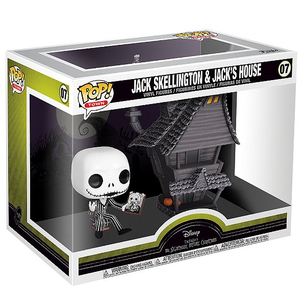 Funko Pop! Disney O Estranho Mundo de Jack Skellington & Jack's House 07
