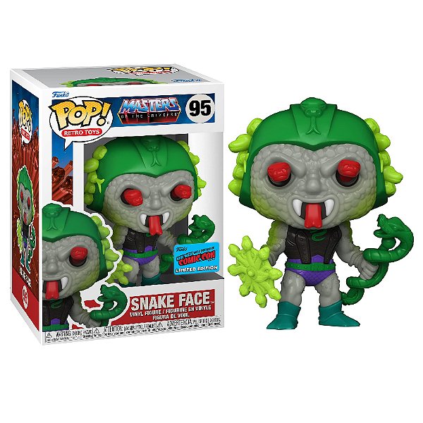 Funko Pop! Television Masters Of The Universe Snake Face 95 Exclusivo