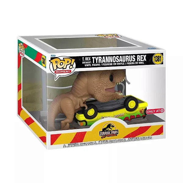 Funko Pop! Filme Jurassic Park Tyrannosaurus Rex 1381 Exclusivo