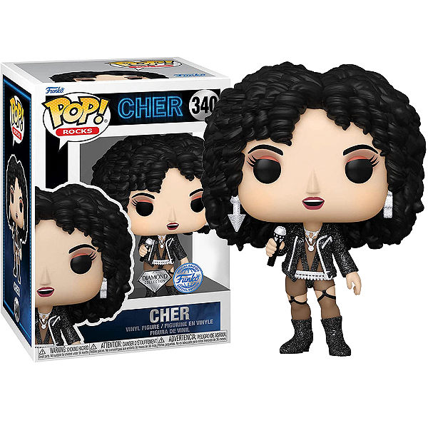 Funko Pop! Rocks Cher 340 Exclusivo Diamond